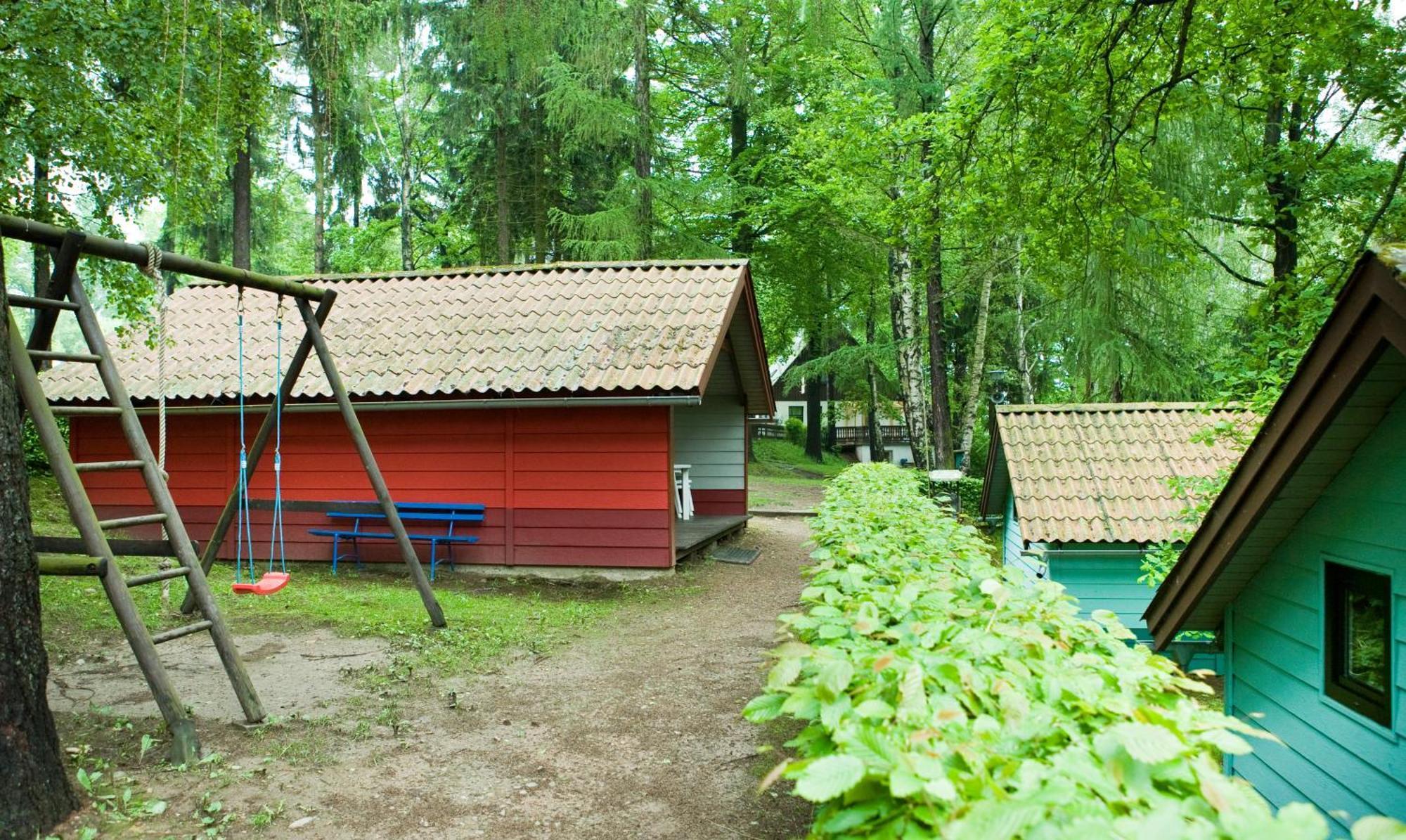 Waldidylle - Bungalows An Der Talsperre Kriebstein Exterior photo